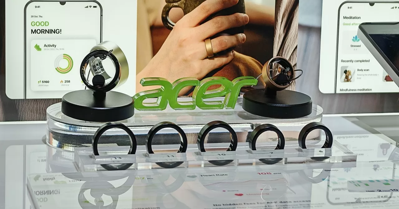 O anel Acer Freesense pode ser um gamechanger centrado na saúde