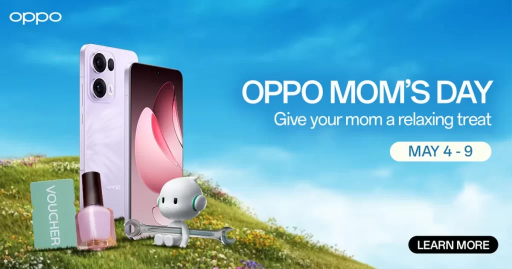 Tratamento especial para mamãe se você caiu pelos centros de serviço da Oppo