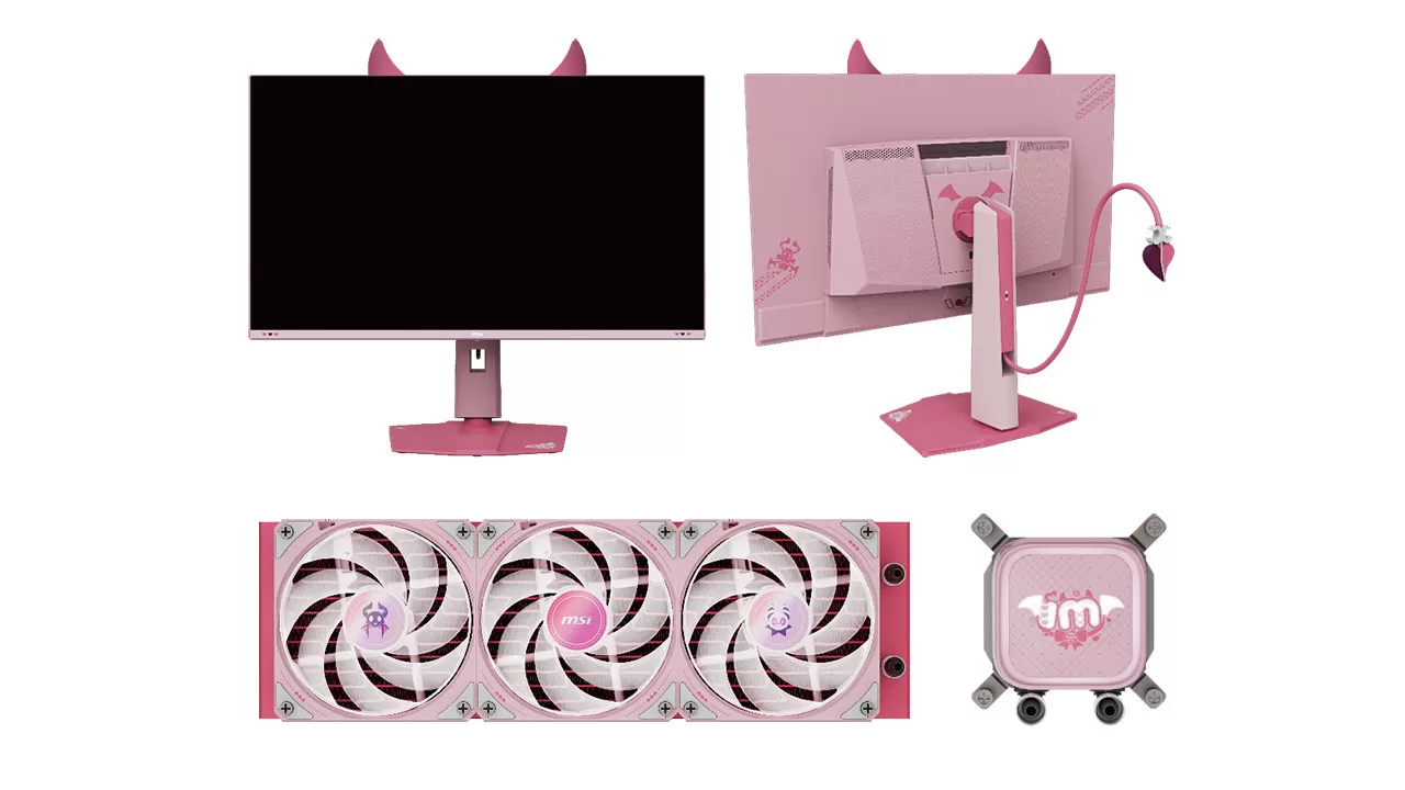 A MSI revela a colaboração de PCs para jogos com o popular Vtuber Ironmouse
