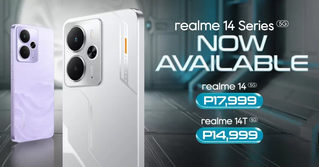 O Realme 14 Series 5G já está disponível!