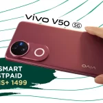 O Vivo V50 5G já está disponível por planos inteligentes pós -pagos